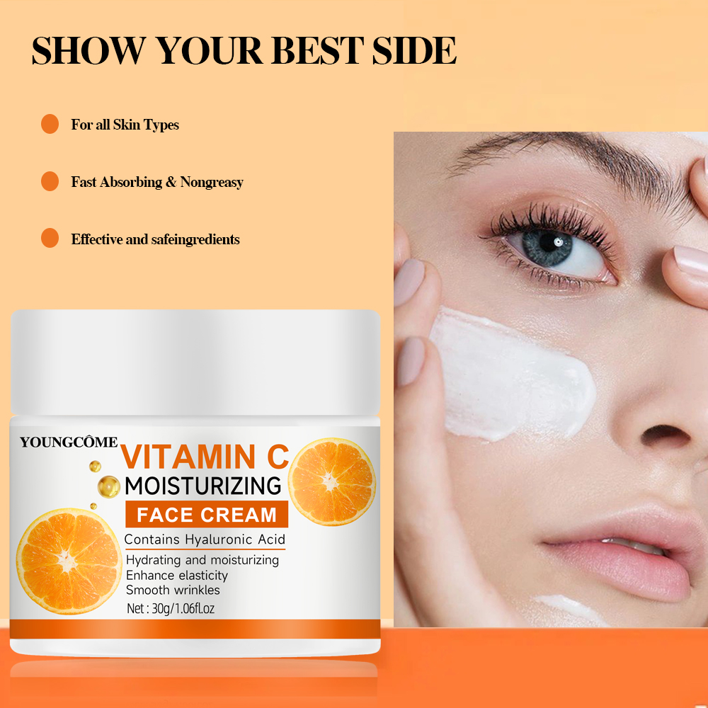 Vitamin C Serum - ビタミン C 保湿クリーム修復アンチエイジング エッセンス フェイシャル スキンケア