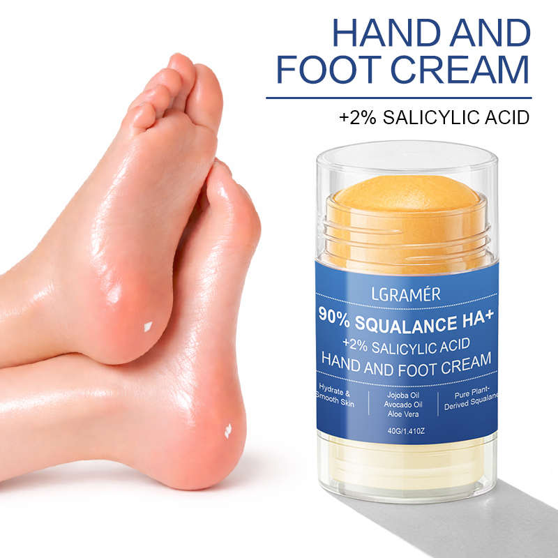 Urea Foot Cream - スクワラン90%配合、サリチル酸2%配合のフットクリーム。乾燥肌用の保湿ハンド＆フットクリーム。乾燥と荒れを改善します。