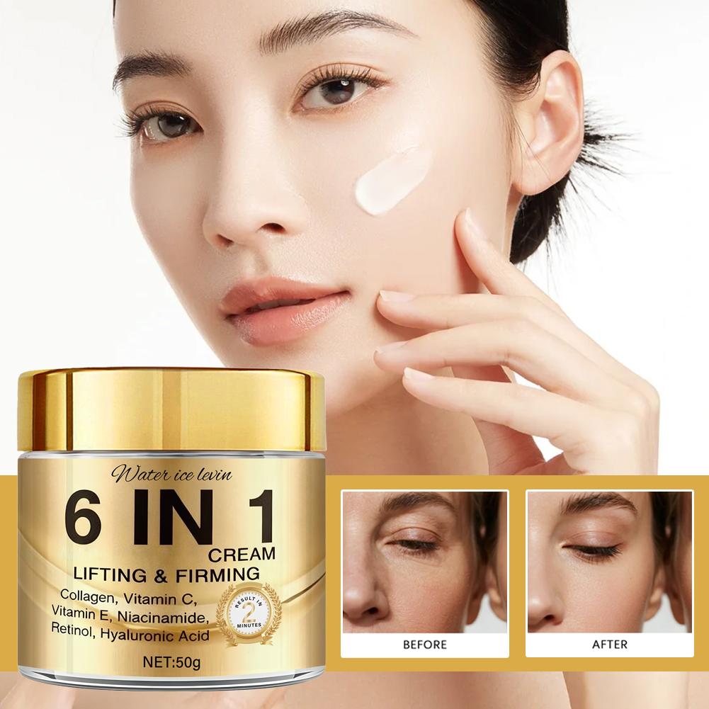 6 IN 1 コラーゲンフェイスクリーム リフティング＆ファ - Vitamin C Serum のレビューと価格