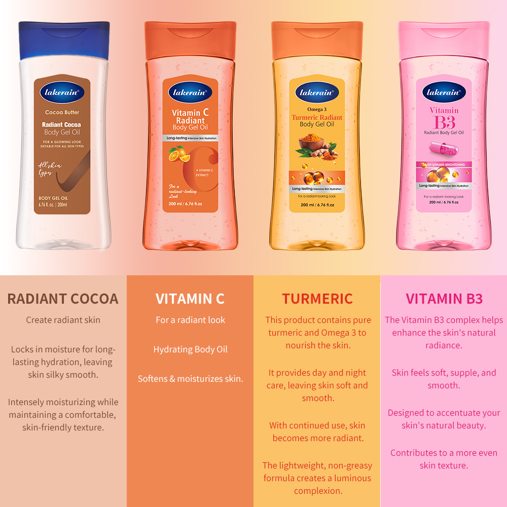 ビタミンC ターメリック ラディアント ボディジェルオイル  - Vitamin C Serum のレビューと価格