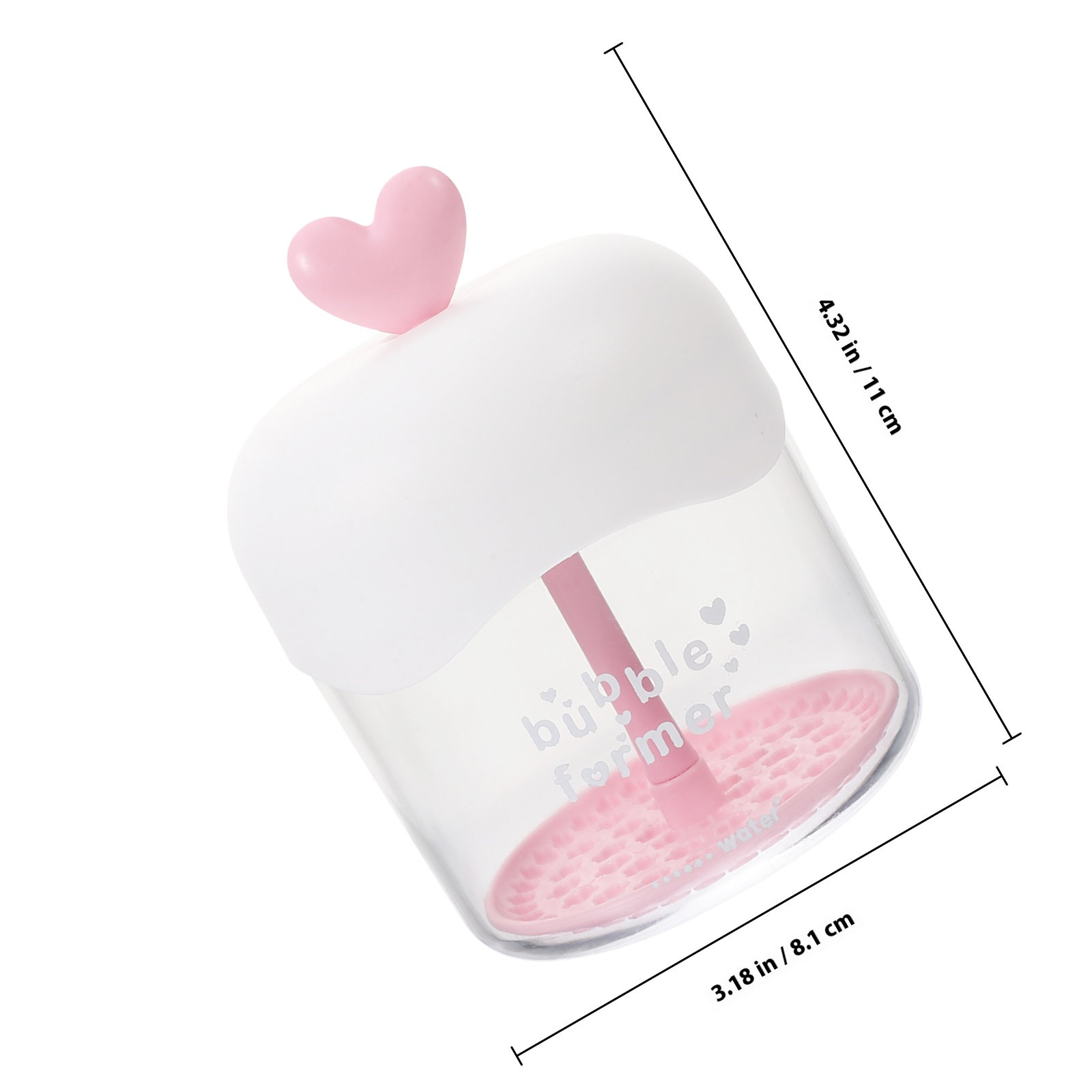 透明な洗顔フォームメーカー、手動式泡立てボトル、洗顔料用泡立 - Cleanser Face のレビューと価格
