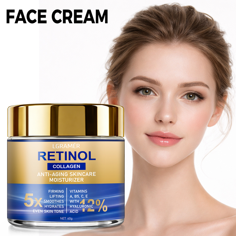 レチノールフェイスクリーム保湿しわ除去剤コラーゲンヒアルロン - Retinol Cream のレビューと価格