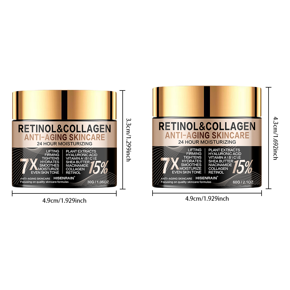 HISENRAIN レチノールコラーゲンクリーム 2個入り。 - Retinol Cream のレビューと価格