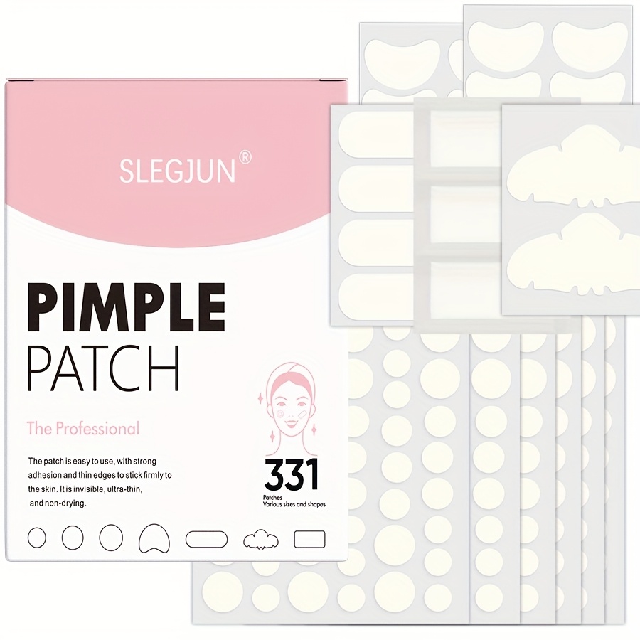 顔用大型ニキビパッチ、ハイドロコロイドニキビパッチ、様々な形 - Face Moisturizer のレビューと価格